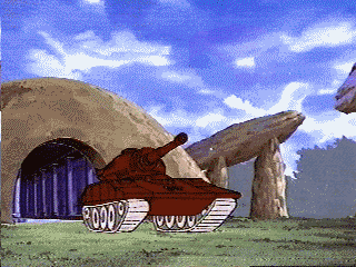 Warpath Tank Transformers Cartoon GIF