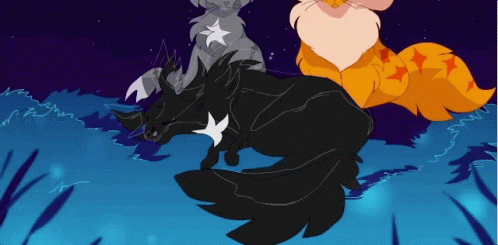 Glittery Warrior Cats GIF