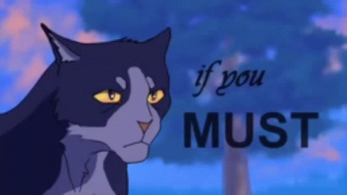 Warrior Cats Fight With Yourself GIF