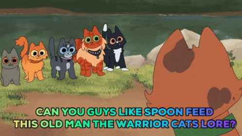 Warrior Cats Clan Assembly GIF