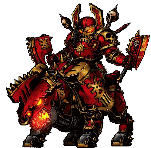 Warrior Riding Monster