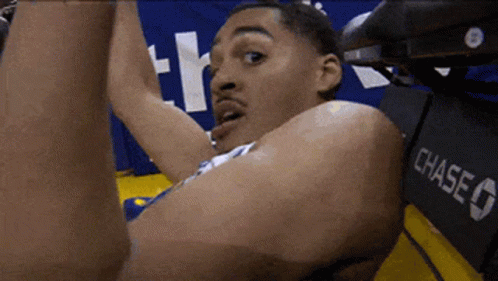 Warriors Player Jordan Poole Wide Eyes GIF