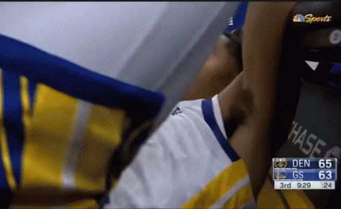 Warriors Jordan Poole Falling Down GIF