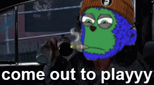 Warriors Come Out And Play Monkey Face Swap GIF