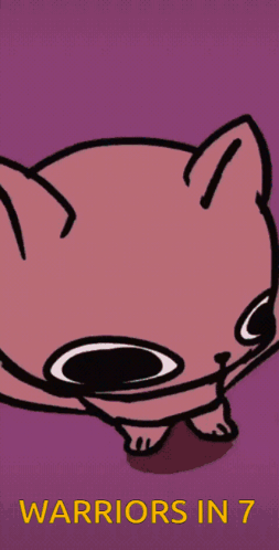 Warriors In 7 Is Written On A Purple Background GIF