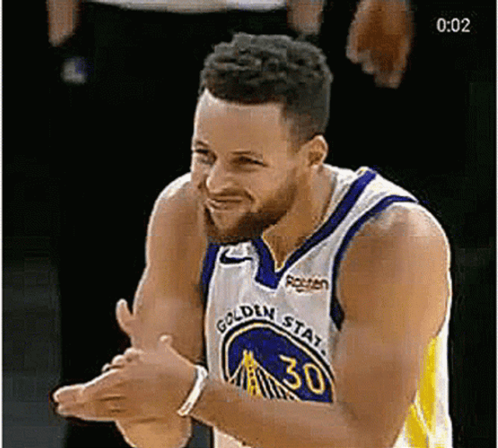 Warriors Stephen Curry Sarcastic Clap GIF