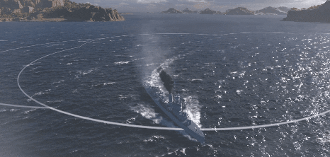 Warship Smoke GIF