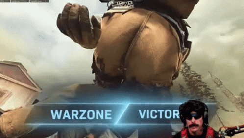 Warzone Doctor Disrespect Victory GIF
