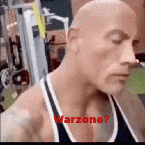 Warzone Dwayne The Rock Johnson GIF
