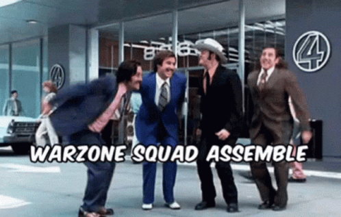 Warzone Squad Assemble Jump GIF