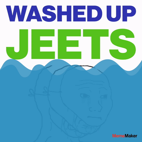 Washed Up Jeets Man in Water