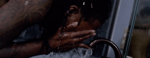 Washing Rich Homie Quan Face GIF