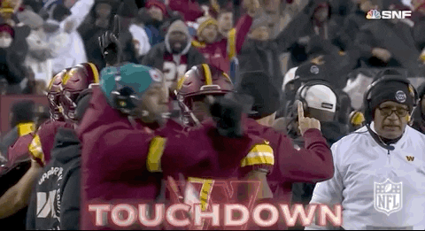 Washington Commanders Points Up Touchdown GIF