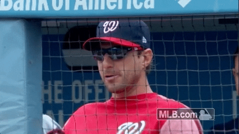 Washington National Max Scherzer Chewing Gum GIF