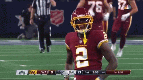 Washington Redskins Player Number 2 GIF