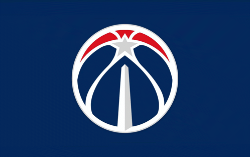 Washington Wizards Logo With Basketball GIF