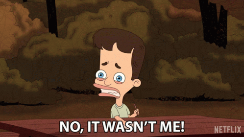 Nick Complaining It Wasnt Me GIF