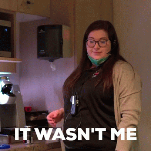 Wasnt Me Chubby Girl In Sweaters GIF