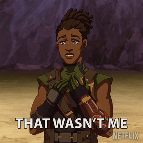 Andra That Wasnt Me Sad Look GIF