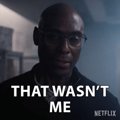 That Wasnt Me Lance Reddick GIF