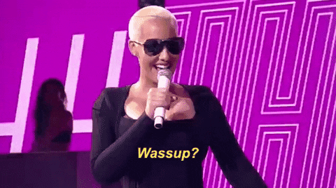 Wassup Amber Rose Speech GIF