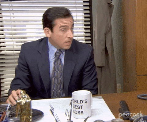 Wassup Brotha Michael Scott The Office GIF