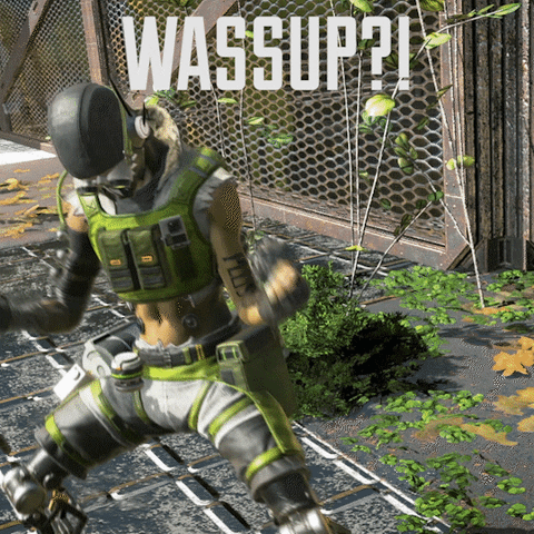 Wassup Octane Apex Legends GIF