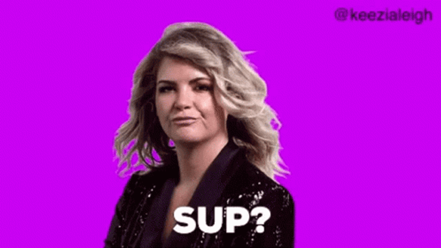 Wassup Sassy Keezia Leigh GIF
