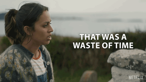Waste Of Time We're Not Worthy GIF