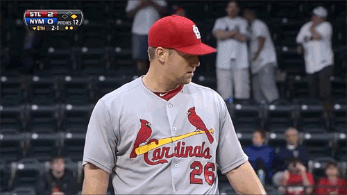 Wasted Fall On Bleachers GIF