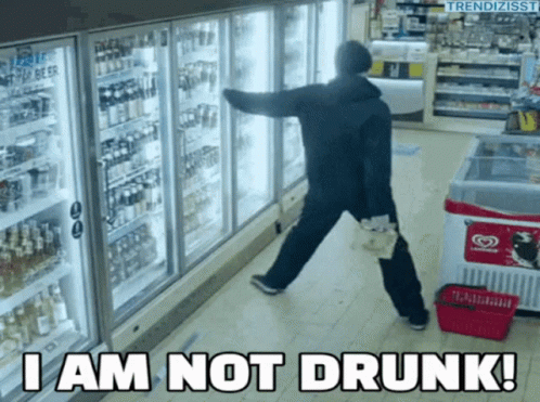 Wasted I Am Not Drunk GIF