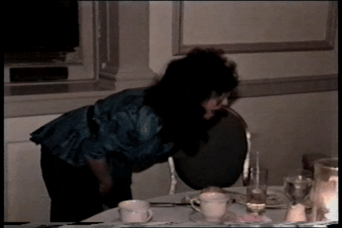 Wasted Party Dinner GIF