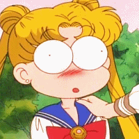 Sailor Moon Confused Wat GIF