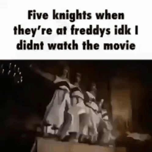 Watch The Movie Freddy Fazbear Meme GIF