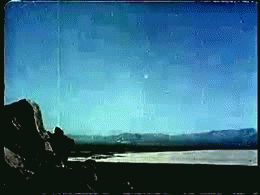 Watching Atomic Bomb Explosion From Distance GIF