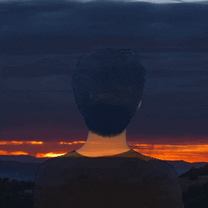 Watching Sunset Sparklers GIF