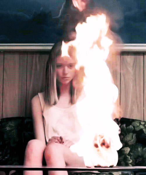 Watching This Girl Is On Fire GIF