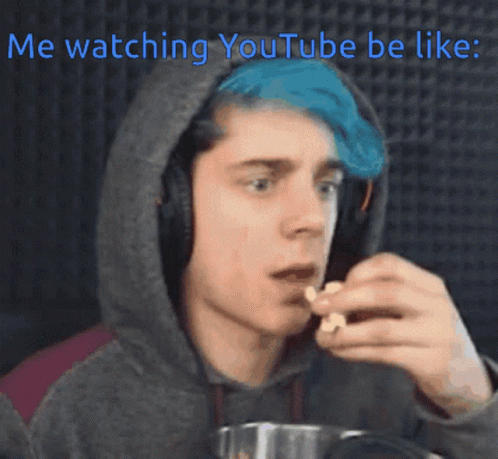 Watching Youtube Be Like GIF