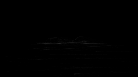 Water And Stones Anime Loop GIF