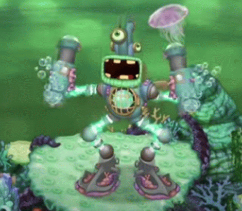 Water Island Epic Wubbox Dancing Underwater GIF