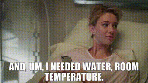 Water Room Temperature Jane The Virgin Petra Solano GIF