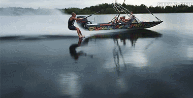 Water Skiing Funny Fail GIF
