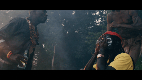 Water Spits Vybz Kartel GIF