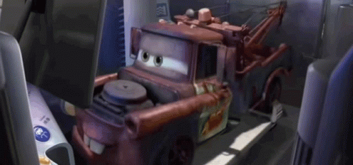 Water Spray On Mater Cars 2 GIF