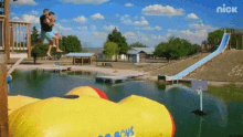 Waterboy Trampoline Vacation GIF
