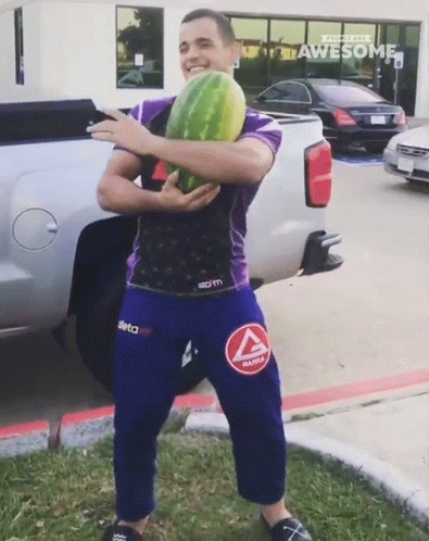 Watermelon Crack Open GIF