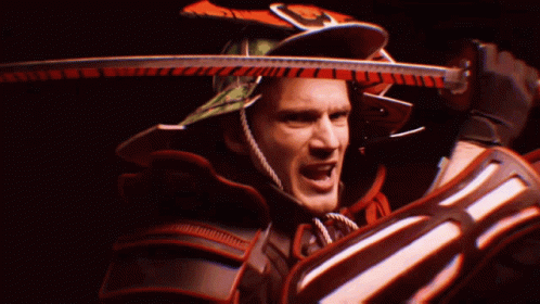 Watermelon With Person In White Coat GIF