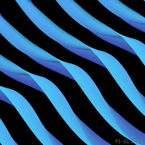 Motion Graphic Waves Animation GIF