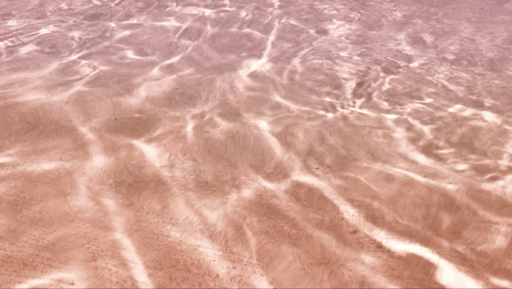 Aesthetic Waves Art In Pink Color GIF