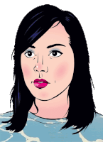 Waves Portrait Sticker GIF